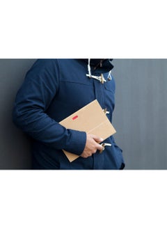 Paper-Oh Ondulo Natural B6.5 Unlined Wrap Closure 112pages 100gsm Notebook  - Image 5
