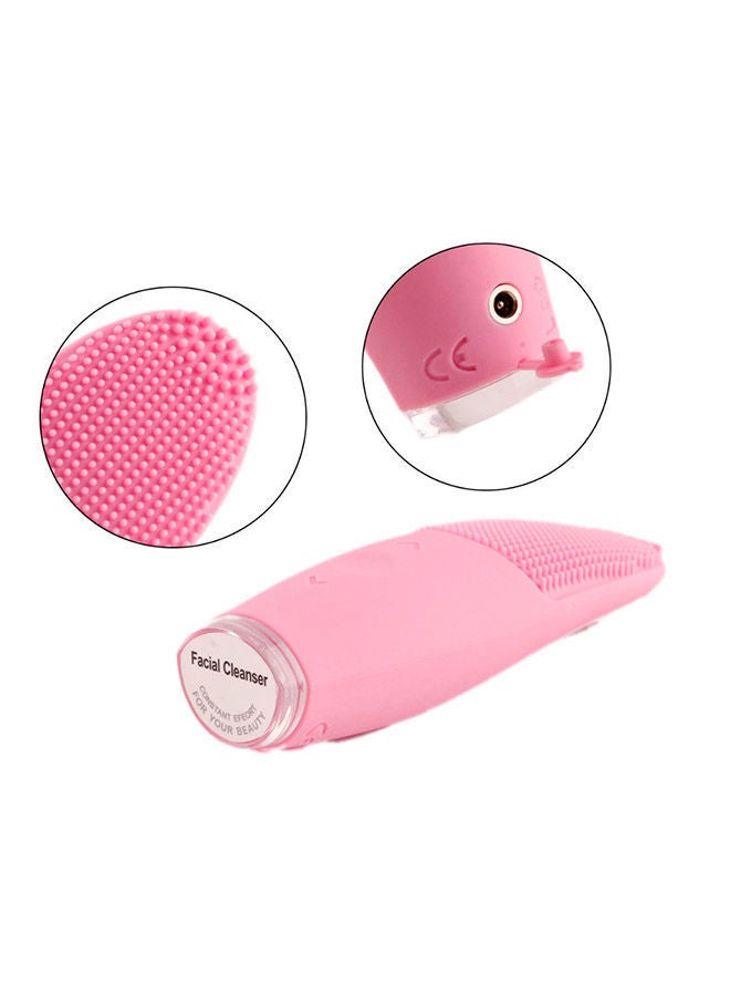 NIBEMINENT Electric Facial Cleansing Device Pink - Image 3