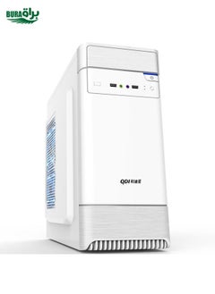 BURAQ صندوق كمبيوتر سطح المكتب Xintianyi USB 2.0 الرئيسي 398x195x461 مم M-ATX / ATX / Mini-ITX (أبيض)  - Image 1