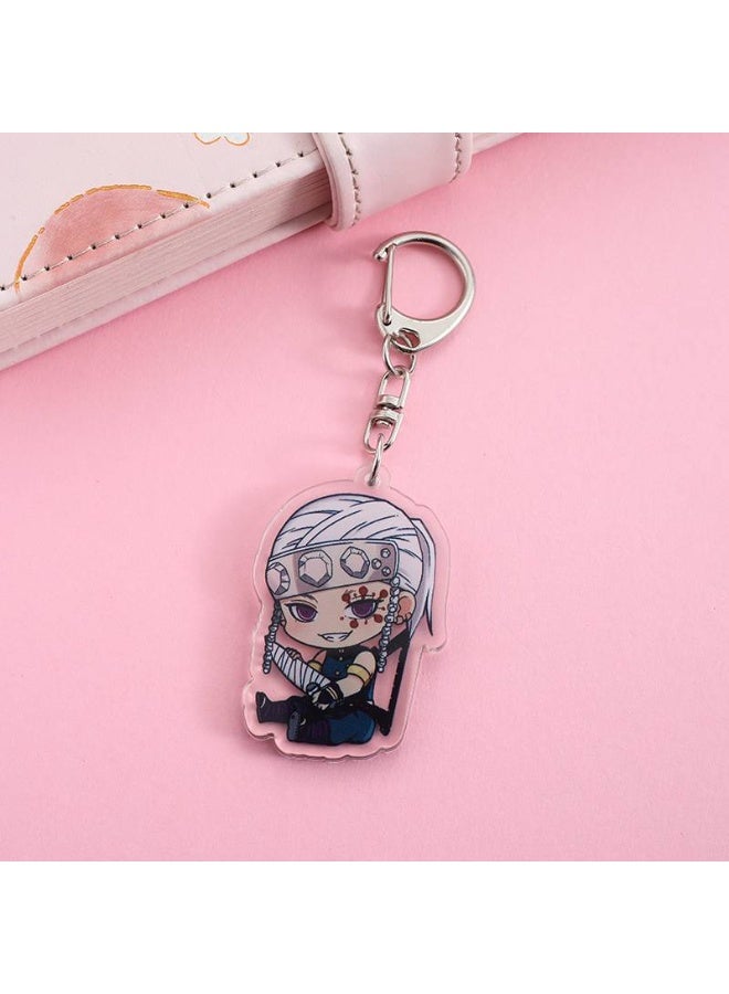 1-Piece Anime Demon Slayer Uzui Tengen Keychain