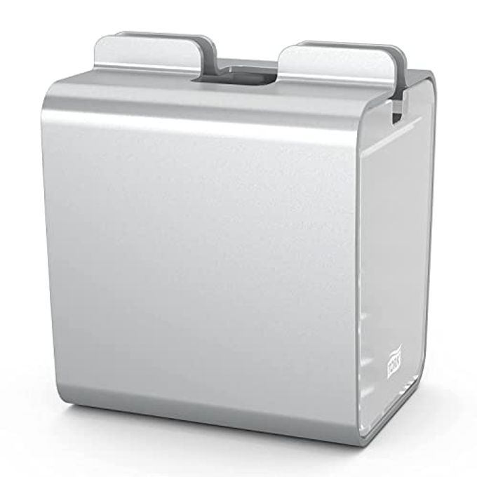 Tork Napkins Napkin Dispenser Image Xpressnap Tabletop Aluminum Napkin Holder for Everyday Use Holds Up To 150 2-Ply Napkins 8.23x7.1x5.91" (HxWxD) - Image 4