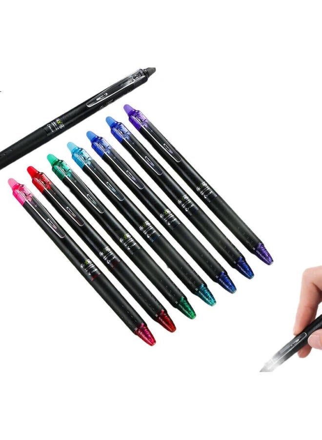 Pilot Frixion Clicker Erasable Pen Drawing Sketch Neutral Pen Elementary School Student Colorful Water Pen Blrt-Frp5 0.5 Purple Single Pen - Image 1