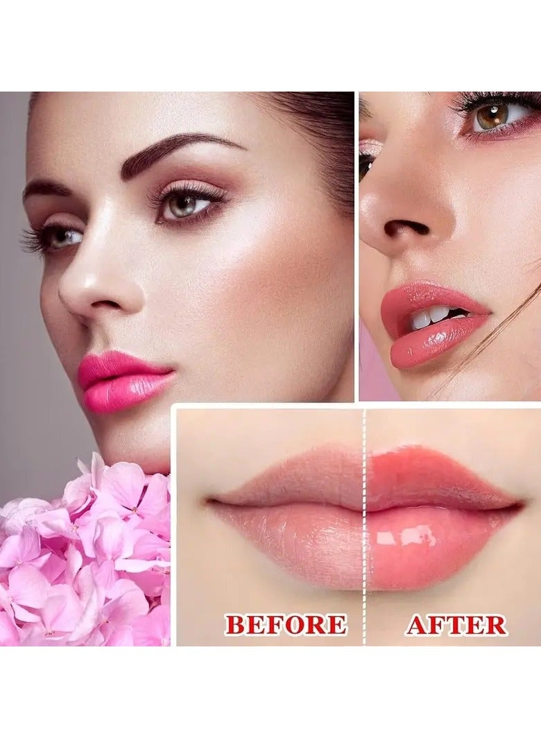 Kiss Beauty Lip Plumper Gloss Ginger Mint Lip Glaze Plumping And Moisturizing Lips Color Rendering Long Lasting Moisturizing Non Stick Cup Plumping - Image 2