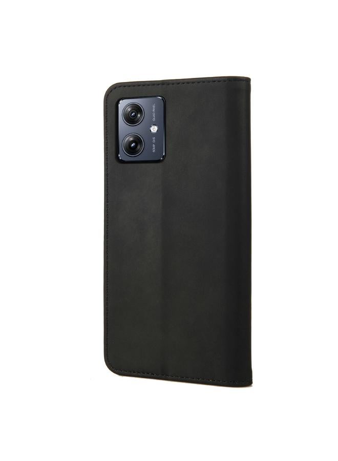 إيروريكس جراب لهاتف موتورولا موتو جي 55 مصنوع من الجلد المرن - Image 3