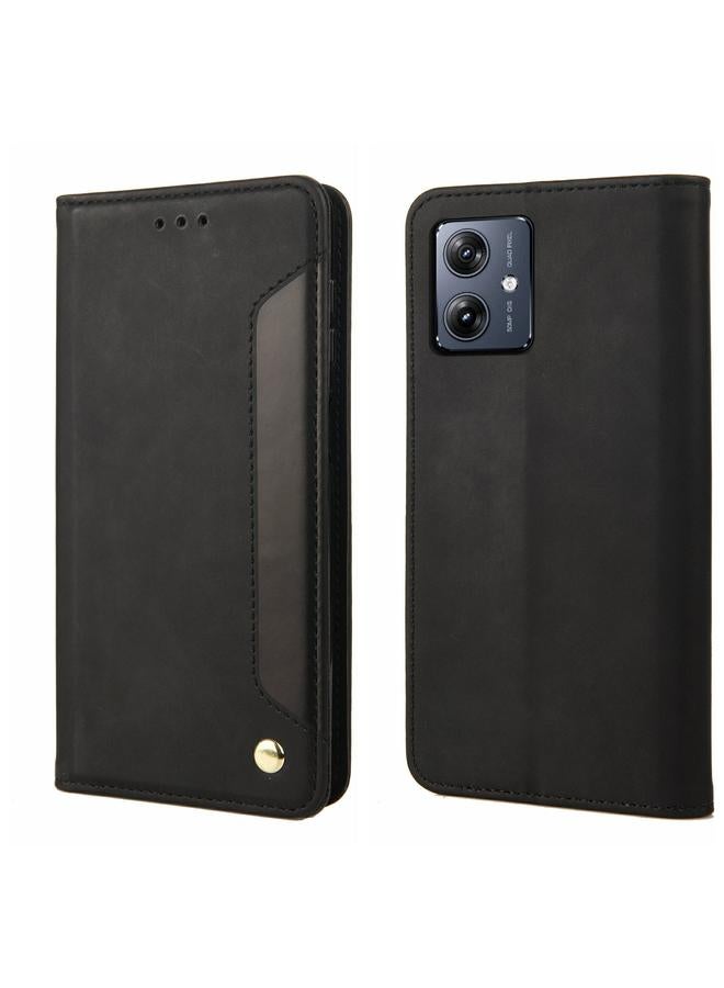 إيروريكس جراب لهاتف موتورولا موتو جي 55 مصنوع من الجلد المرن - Image 1