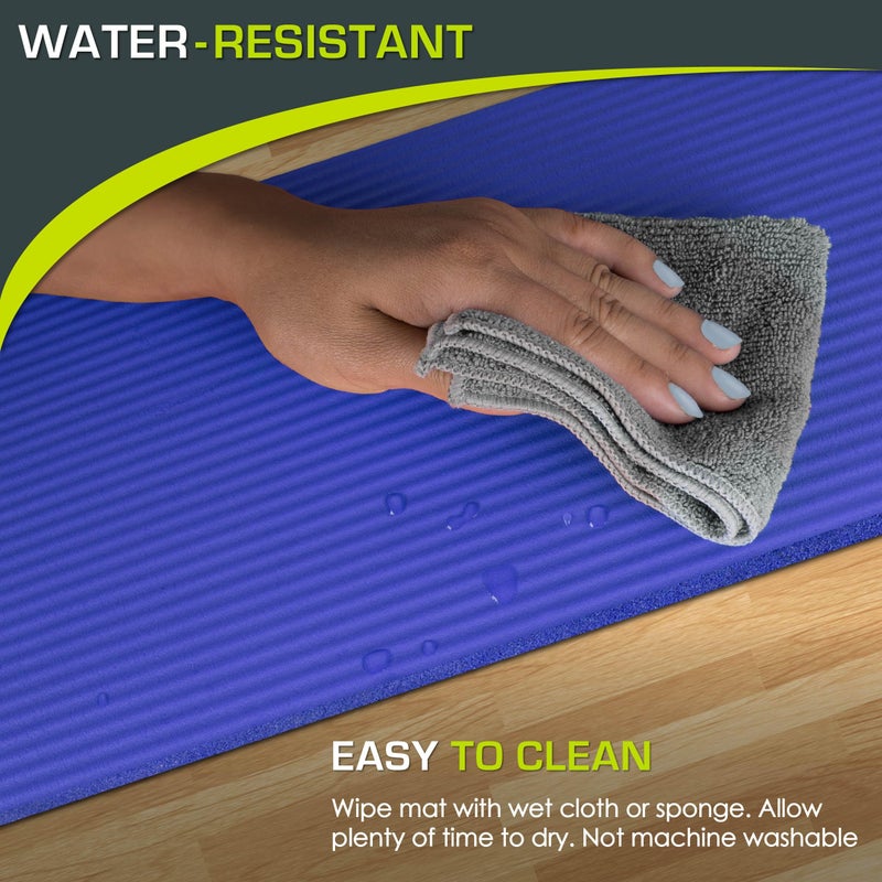 ProsourceFit Extra Thick Yoga Knee Pad and Elbow Cushion 15mm (5/8â€) Fits Standard Mats for Pain Free Joints in Yoga, Pilates, Floor Workouts - Image 5