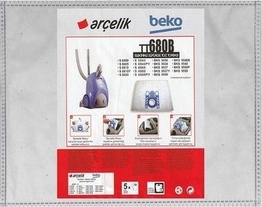 Figoline Sarcool Arcelik Beko Tt 680 B Vacuum Cleaner Bag