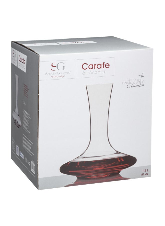 سيكريت دي جورميه كريستالين بيلسيا دورق زجاجي شفاف سعة 1.5 لتر 135882 - Image 2