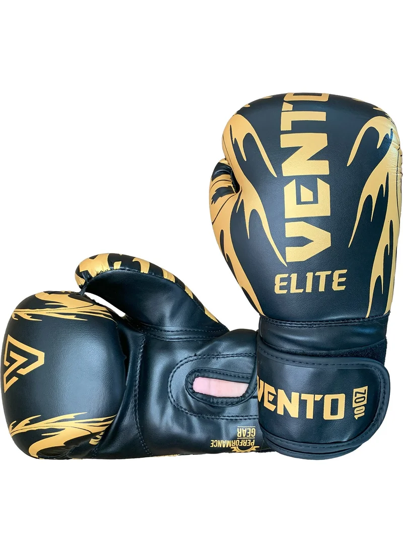 فينتو Elite Boxing and Kickboxing Gloves Black