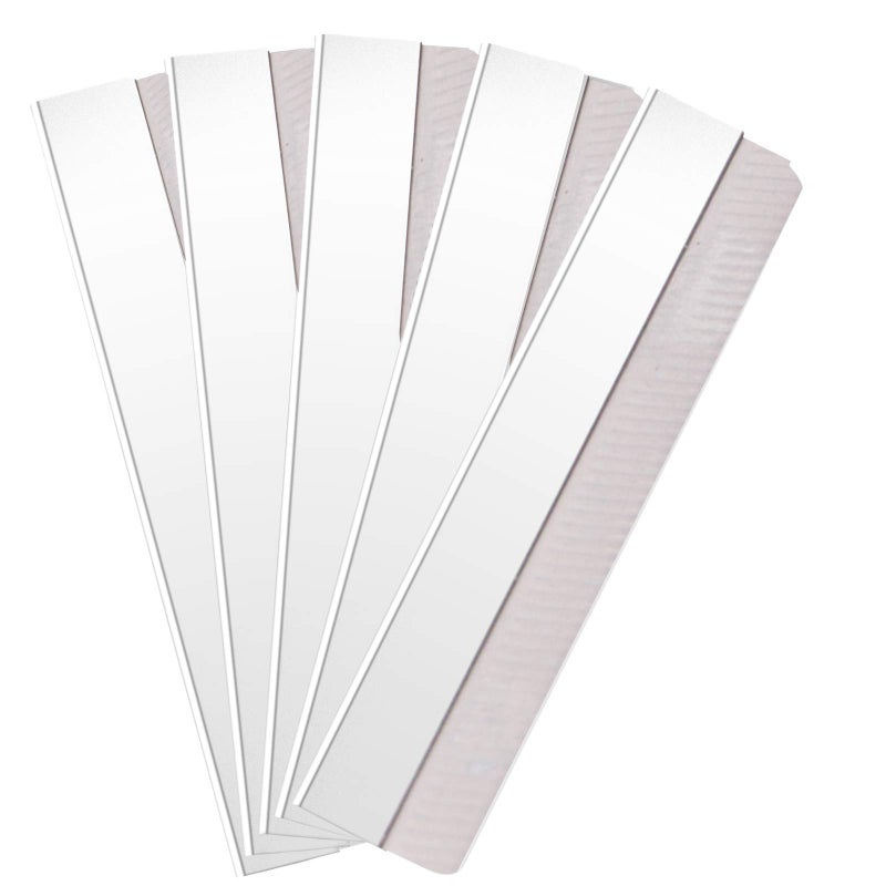 Lamoutor 100Pcs Single Edge Razor Blade Steel Industrial Razor Blades Disposable Straight Razor Blades for Men and Women - Image 1