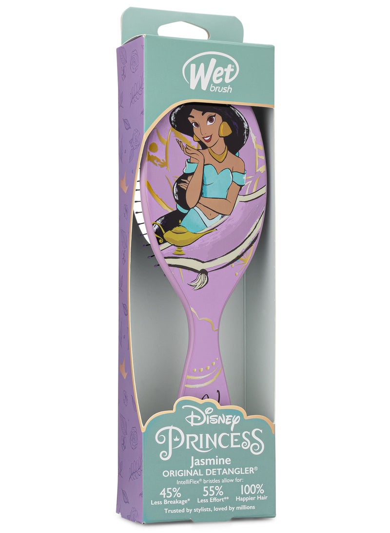 Wet Brush Wet Brush Disney Princess Jasmine Detangling Hair Brush – IntelliFlex Bristles for Pain-Free Detangling – Reduces Breakage & Tangles – For Wet & Dry Hair, All Hair Types - Image 2