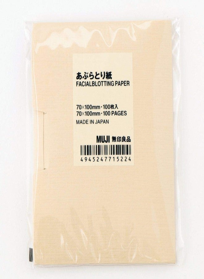 MUJI Facial Blotting Papaer, Pack of 3 - Image 1