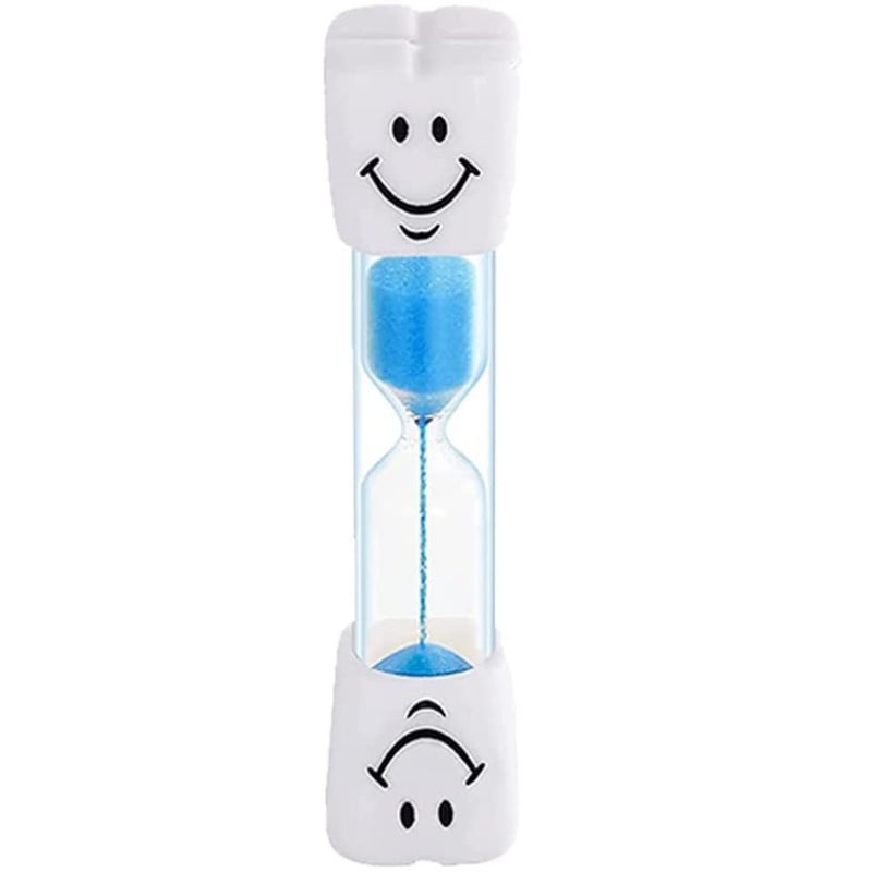 TRIXES 2Minute Toothbrush Sand Timer for Children  Bathroom Accessories Kids Hourglass Dental Training Aid  Fun Cheery Character to Improve Oral Hygiene  Useful for Games Cooking Eggs etc