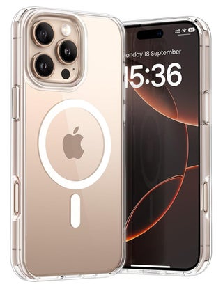 Magnetic for iPhone 16 Pro Max Case Clear, Upgraded [Full Camera Protection] [Compatible with Magsafe] Non-Yellowing Protective Shockproof Bumper - Clear - pzsku/Z7C6ECCC534202BE4FDE3Z/45/_/1737672132/193be6a1-b1a0-448f-80fa-18a764c86fd5