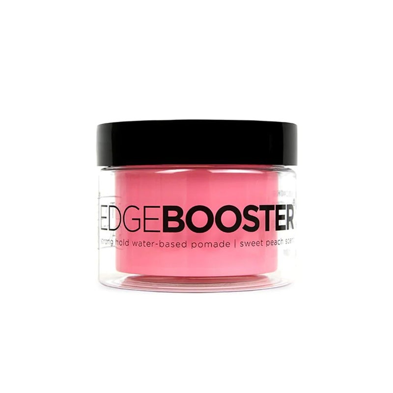 EDGEBOOSTER Style Factor Edge Booster Strong Hold Water-Based Pomade 3.38oz - Sweet Peach Scent - Image 1
