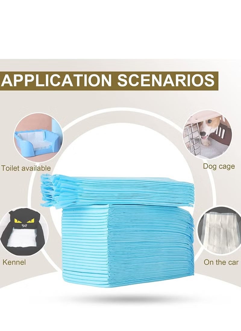 Pet Diaper Training Pad,Disposable Puppy Pads,For Dogs and Puppies Super Absorbent & Leak-Proof & Quick Dry Pet Urine Pad, For Puppies Cats Rabbits Pet Pee