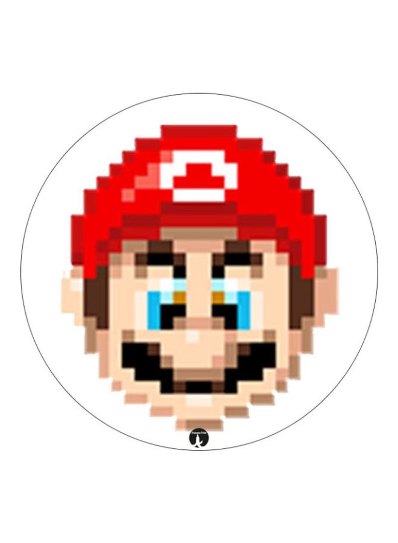 RKN Super Mario Printed Mousepad Red/Brown/White
