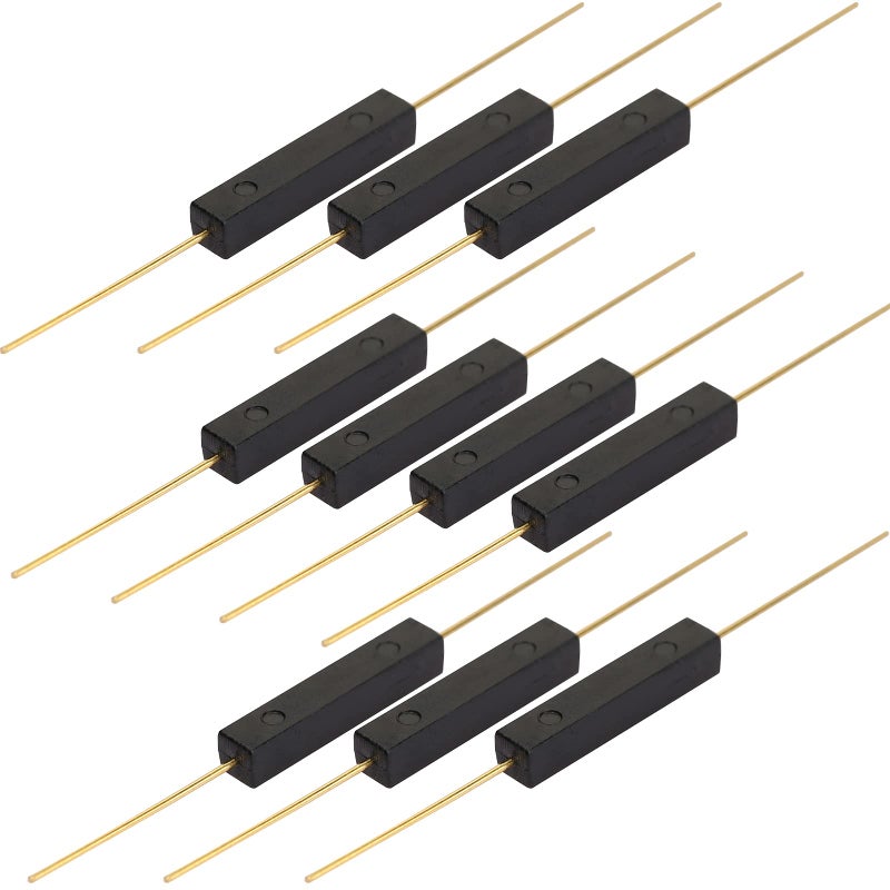 DIYhz Reed Switch GPS-14A 14mm Plastic Anti-Interference Normally Open Magnetic Control Switch 10PCS - Image 1