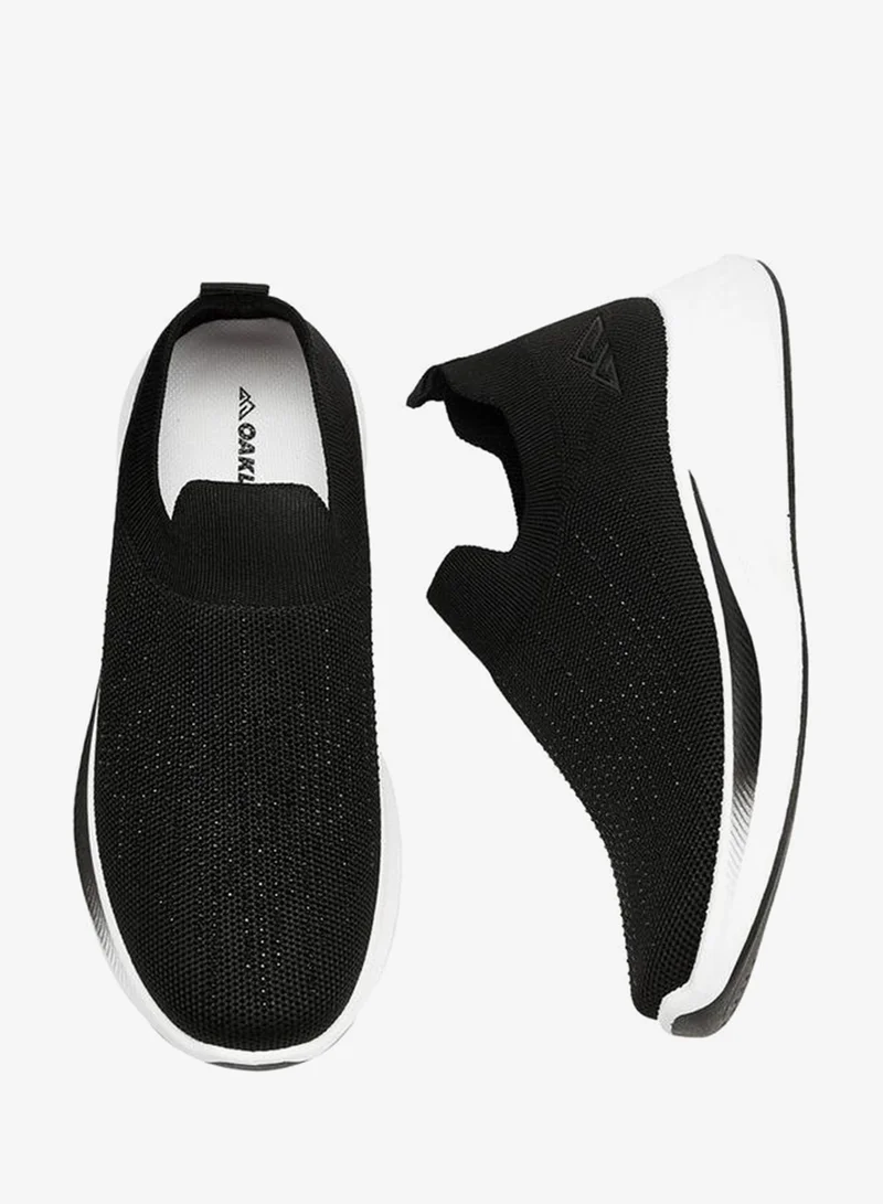 Oaklan by Shoexpress  Embellished Slip-On Sports Shoes With Pull Tabs for Women | Best Price UAE