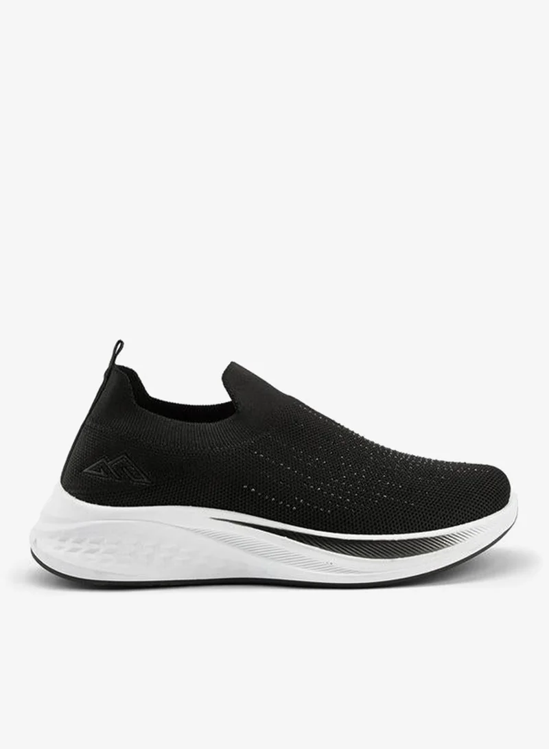 Oaklan by Shoexpress Embellished Slip-On Sports Shoes With Pull Tabs
