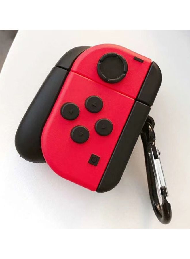 Raxoom Case Cover For Apple AirPods 1/2 Generation Universal Game Controller Bluetooth Headphone Protective Case Red