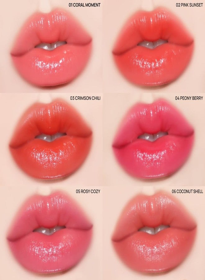 بلسم YNM Candy Gloss 3 غ (10 ألوان داكنة برقوقية، 3 غ) (+9 ألوان) - منتج تجميل كوري، ملون، بلسم أحمر شفاه ملون، لامع، مرطب، كوري، شفاه هلامية، غير لزج ويدوم طويلاً - Image 5