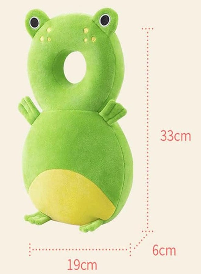 MUREN Head Protector for Kids, Baby Safety Soft Cushion Backsafe Pillow for Kids, Anti-Fall Pillow with Adjustable Shoulder Strap (Green) - Image 5