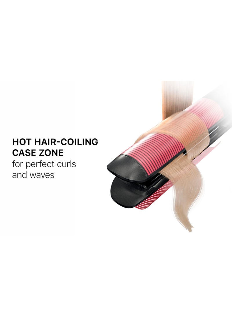 Valera Valera Hair Straighner  Swiss X Thermofit - Adaptive Heat Control, Ultra-fast heat up, temp to 230 C, 5X ceramic coating, cool-touch tip, Thermo insulating cap - 101.03 - Image 2
