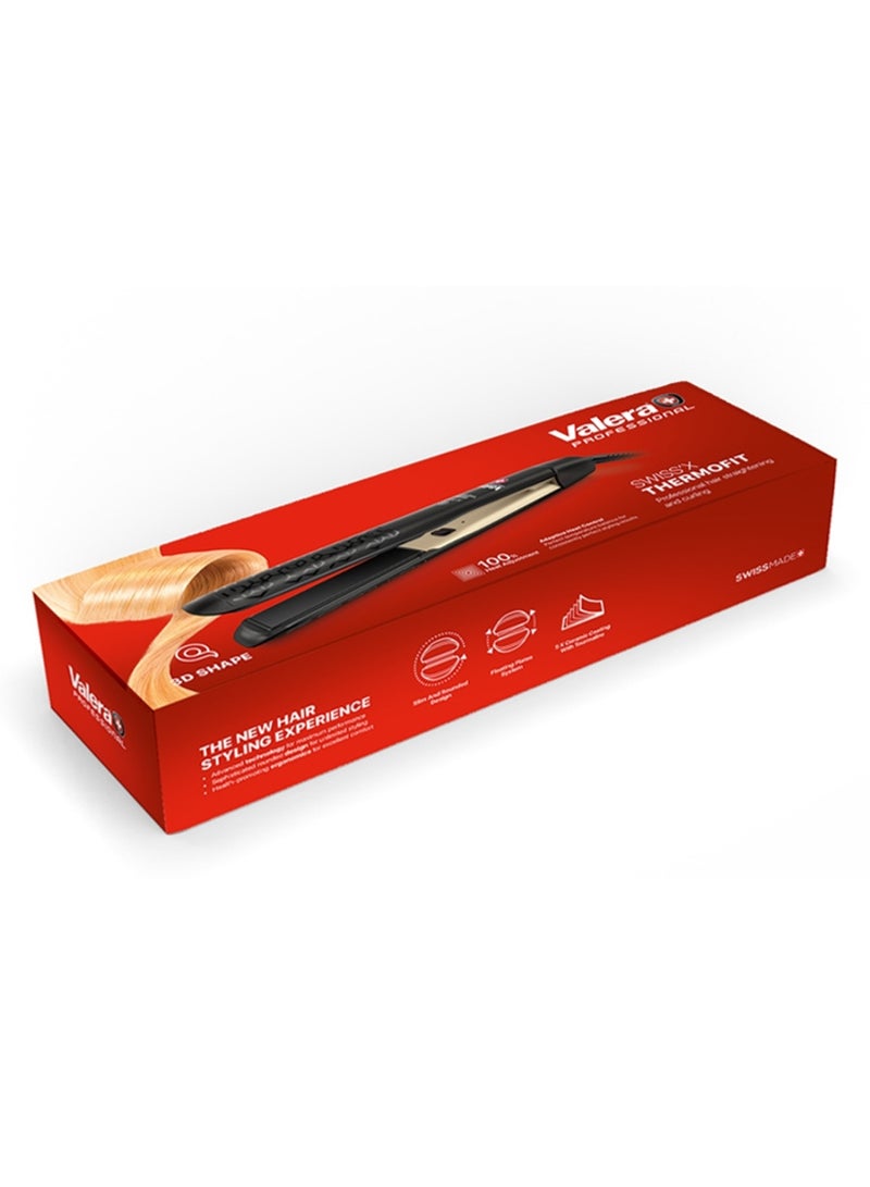 Valera Valera Hair Straighner  Swiss X Thermofit - Adaptive Heat Control, Ultra-fast heat up, temp to 230 C, 5X ceramic coating, cool-touch tip, Thermo insulating cap - 101.03 - Image 4