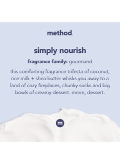 Method Body Wash, Simply Nourish, Paraben And Phthalate Free, Biodegradable Formula, 28 Oz (Pack Of 1)  - Image 2