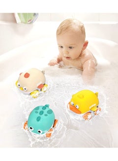 Y&D Animal Car Toys for 1 2 3 Year Old Boy, Pack Wind up Bath Boy Gifts Toddler Age 1-2 Baby 12-18 Months Birthday Girl  - Image 5