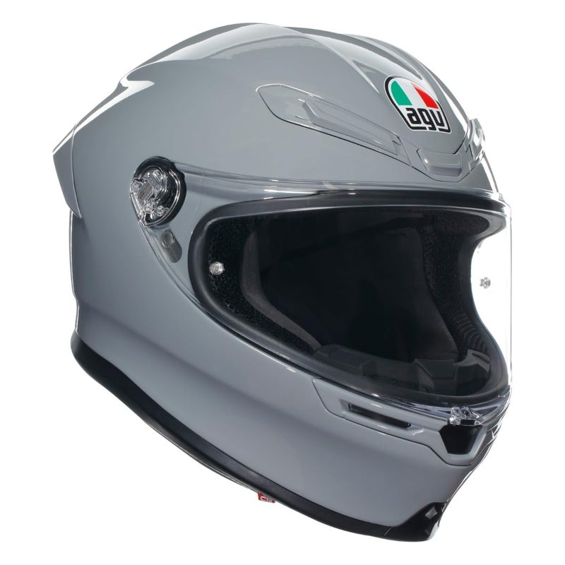 AGV K6 S Full Face Motorcycle Helmet Nardo Gray Medium - Image 3