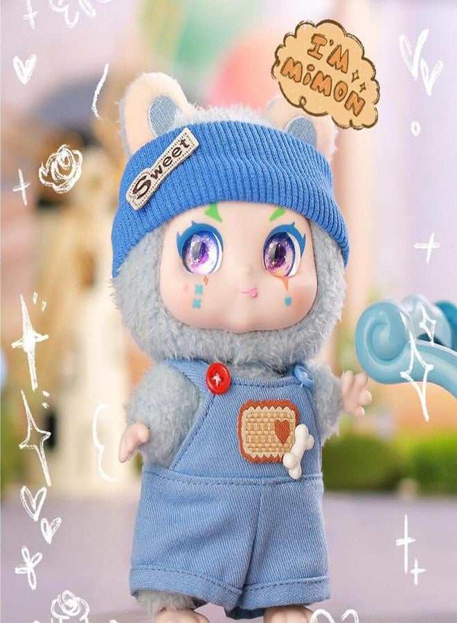 CALEMBOU Vinyl Plush Blind Box, Kimmon Mimon Series Plush Keychain Stuffed Blind Box, Kawaii 1 of 6 Possible Mystery Collectible Toys Cute Soft Animals Charm Birthday Gifts - Image 3