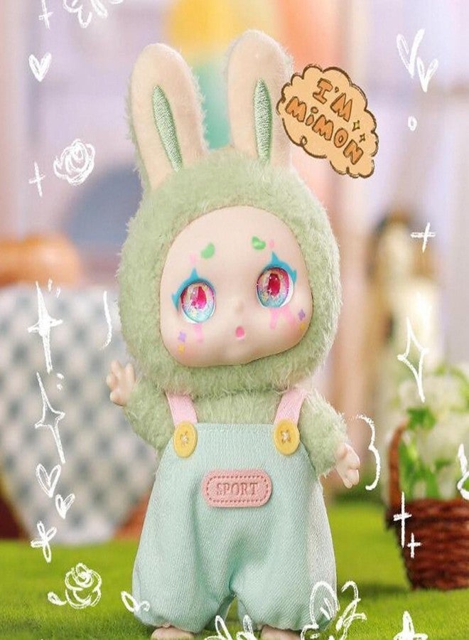CALEMBOU Vinyl Plush Blind Box, Kimmon Mimon Series Plush Keychain Stuffed Blind Box, Kawaii 1 of 6 Possible Mystery Collectible Toys Cute Soft Animals Charm Birthday Gifts - Image 2