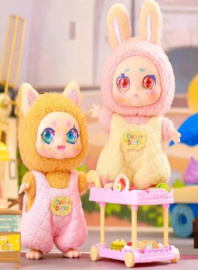 CALEMBOU Vinyl Plush Blind Box, Kimmon Mimon Series Plush Keychain Stuffed Blind Box, Kawaii 1 of 6 Possible Mystery Collectible Toys Cute Soft Animals Charm Birthday Gifts - Image 5