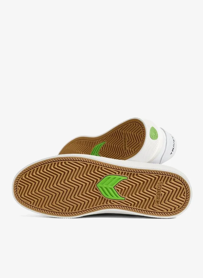 Cariuma  LUAN PRO White Premium Leather Black Logo Sneaker  | Best Price UAE