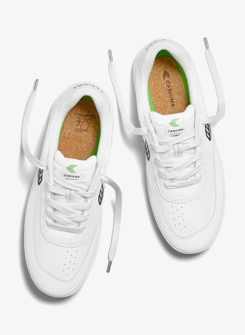 Cariuma  LUAN PRO White Premium Leather Black Logo Sneaker  | Best Price UAE