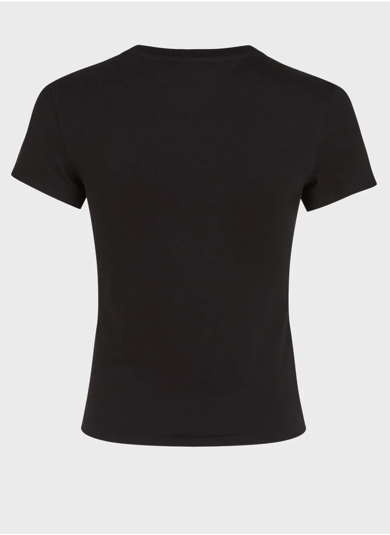 TOMMY JEANS Crew Neck Graphic T-Shirt