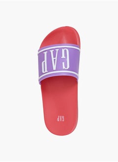 GAP Women's Logo Embossed Slip-On Slides - AUSTIN II  - Image 4