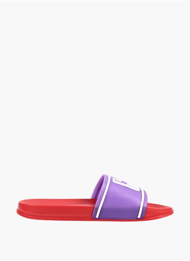 GAP Women's Logo Embossed Slip-On Slides - AUSTIN II  - Image 2