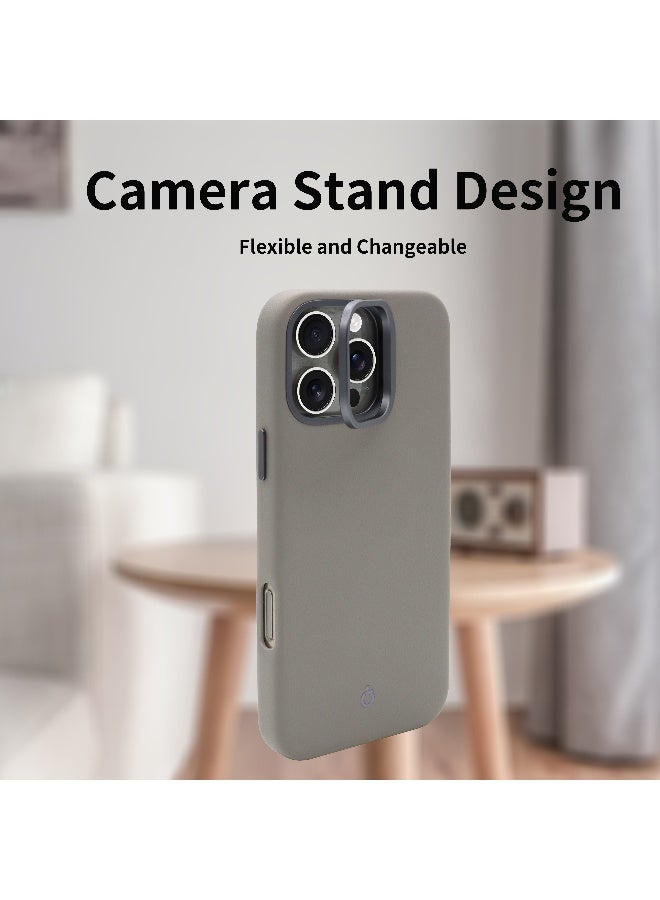 ALot ARISTO CASE FOR I PHONE 15 PRO MAX TITANIUM Technical PU+Microbifer +Magnetic +Nickle logo - Image 2