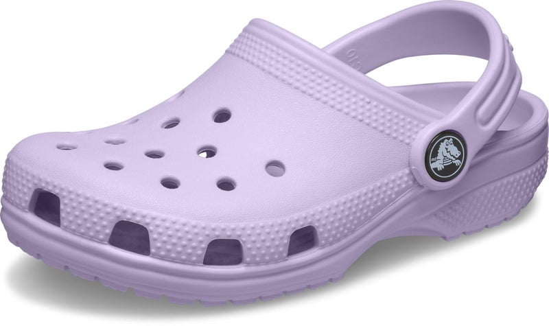 Crocs Kids Classic Clog (Toddler) - Clogs for Kids - Synthetic Upper - Ventilation Holes - Round Toe Lavender 7 Toddler M - Image 1