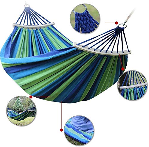 Nestlab Nestlab Portable Outdoor Hammock Hang Bed Travel Camping Swing Canvas with Backpack  - Image 2