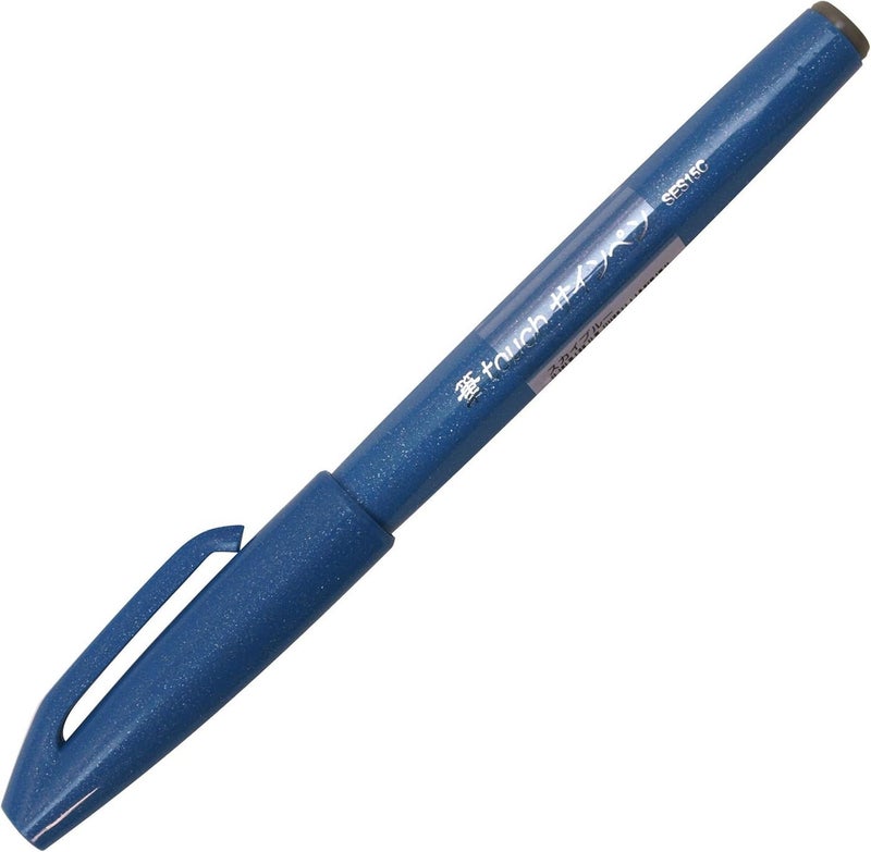 بنتل قلم توقيع بنتل برأس فرشاة - أزرق سماوي - Image 3