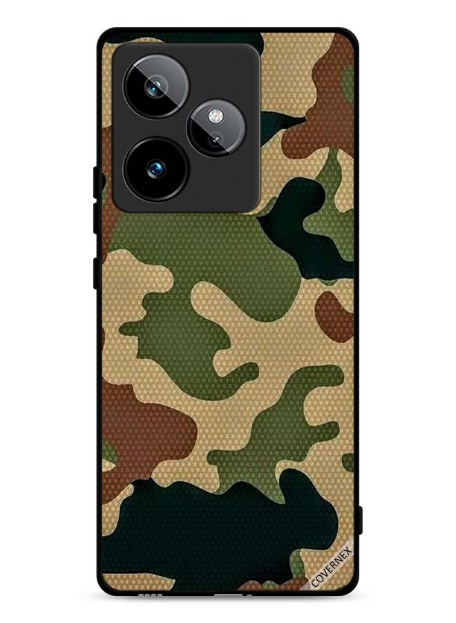 Covernex Realme GT 7T 5G Protective Case Cover Camouflage Texture