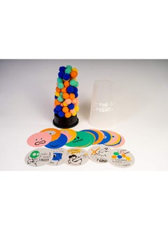 Asmodee Asmodee The Fuzzies Tower Stacking Game (12.7 x 12.7 x 25.4 cm)  - Image 1