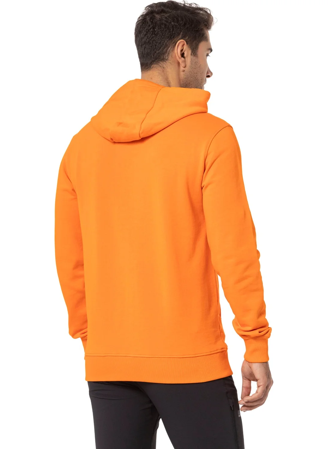 جاك ولفسكن Tommy Hoody Orange Men's Hooded Sweatshirt 1000003TR