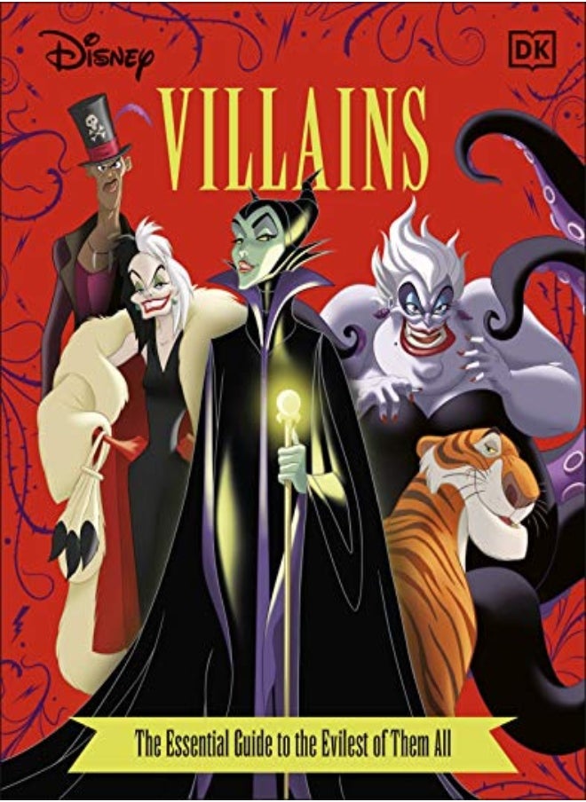 Disney Villains The Essential Guide New Edition by Dakin, Glenn - Saxon, Victoria Hardcover 