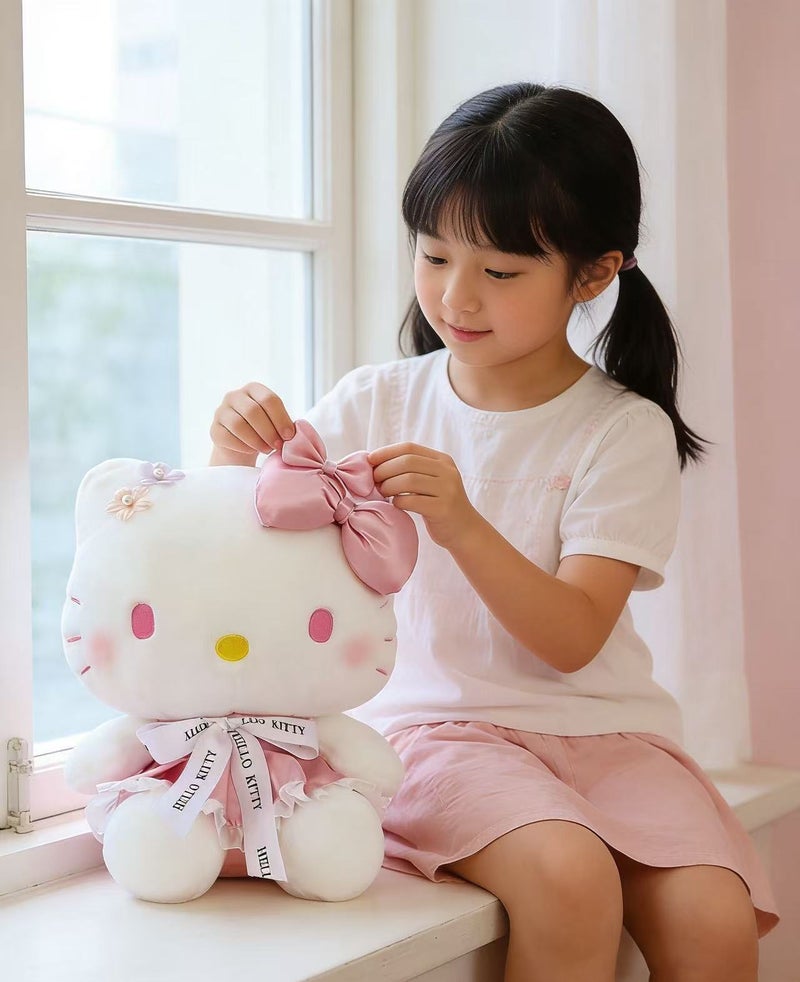 Hello Kitty 30cm Plush Cartoon Doll - Image 2
