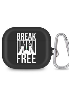 StylePods Case for Airpods 3rd Gen Case With Anti-Lost Keychain - Break Free